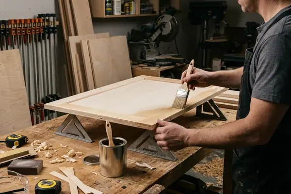 Build and Test a Moisture-Resistant Birch-Plywood Cabinet Door