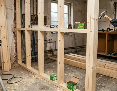 Image showing studwork