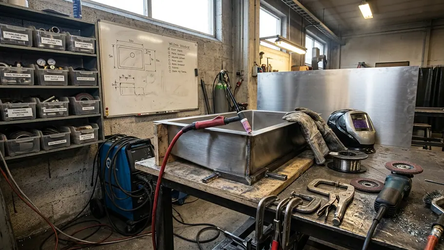 Welded Sink Section
