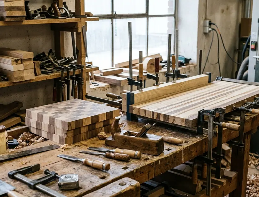 Image showing wood grain joinery