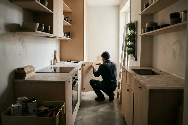 Oslo Galley Renovation: Fitting Full-Scale Kitchen Functions into 8 Square Metres